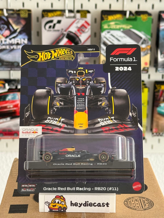 Hot Wheels Premium 2024 Formel 1 Auto Oracle Red Bull Racing Sergio Perez #11